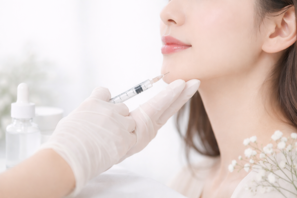 顎先のヒアルロン酸注入