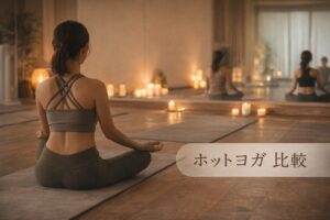 ホットヨガ　比較